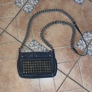 Tylie Malibu Studded leather Crossbody bag